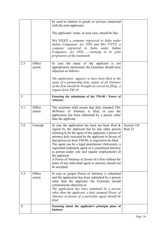 Tm 48 Form.pdf Manual of trademarks practice and procedures in india | PDF