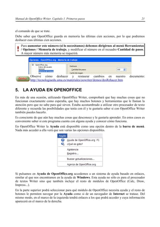 Manual de Writter | PDF