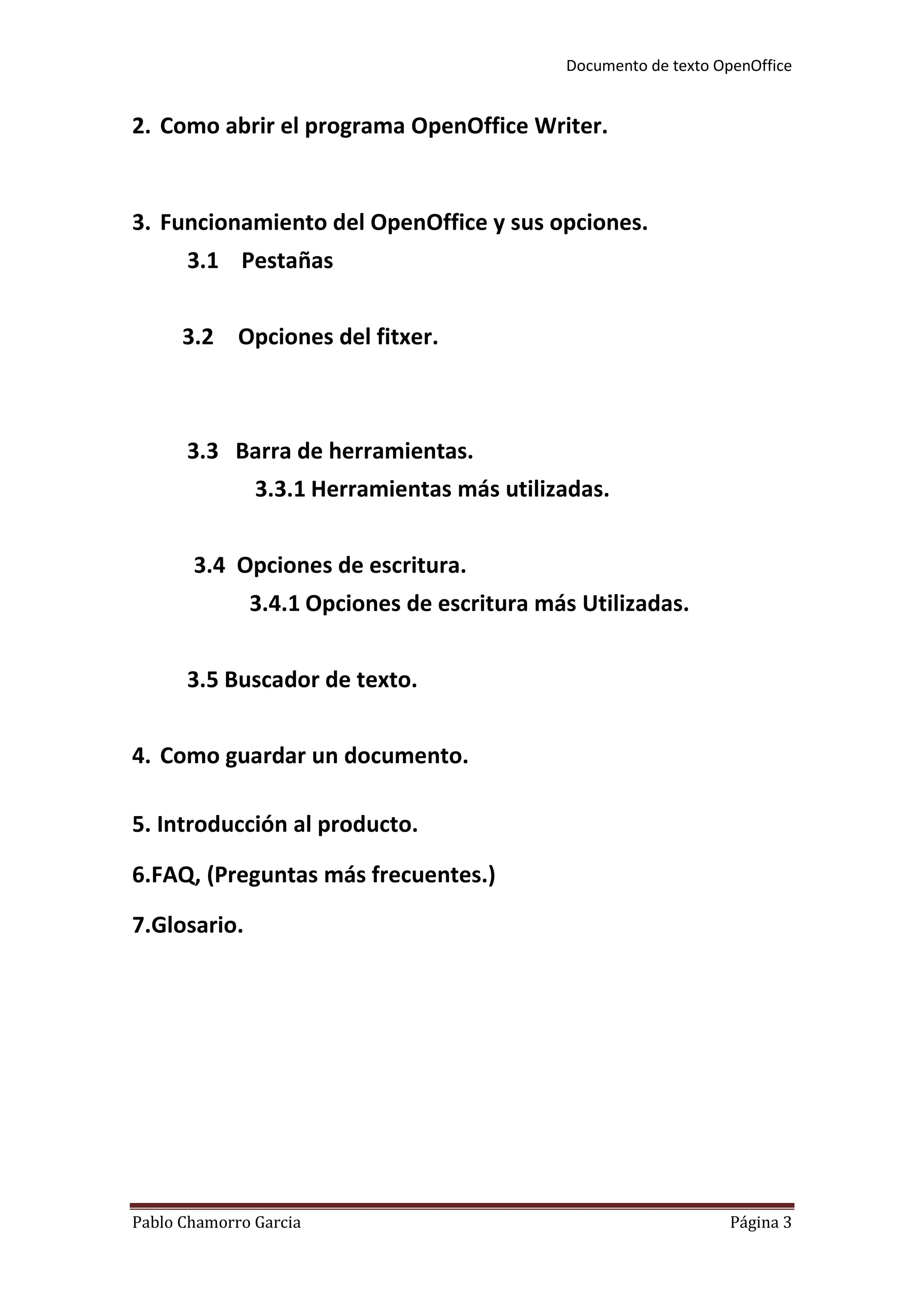 Manual open office 3