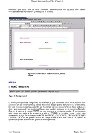 Manual Open Office Writer | PDF