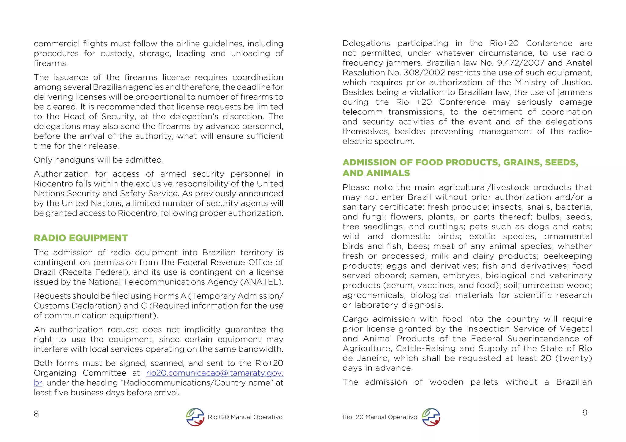 Rio+20 Conference Handbook | PDF