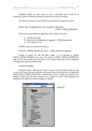 Manual oracle forms 6i | PDF