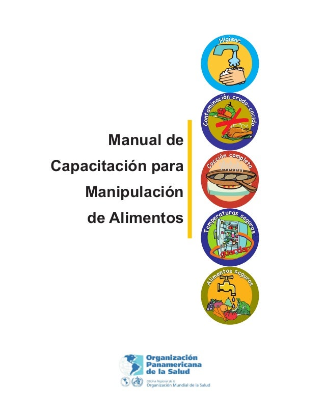 Manual para capacitar a manipuladores de alimentos Manual para capacitar a manipuladores de alimentos