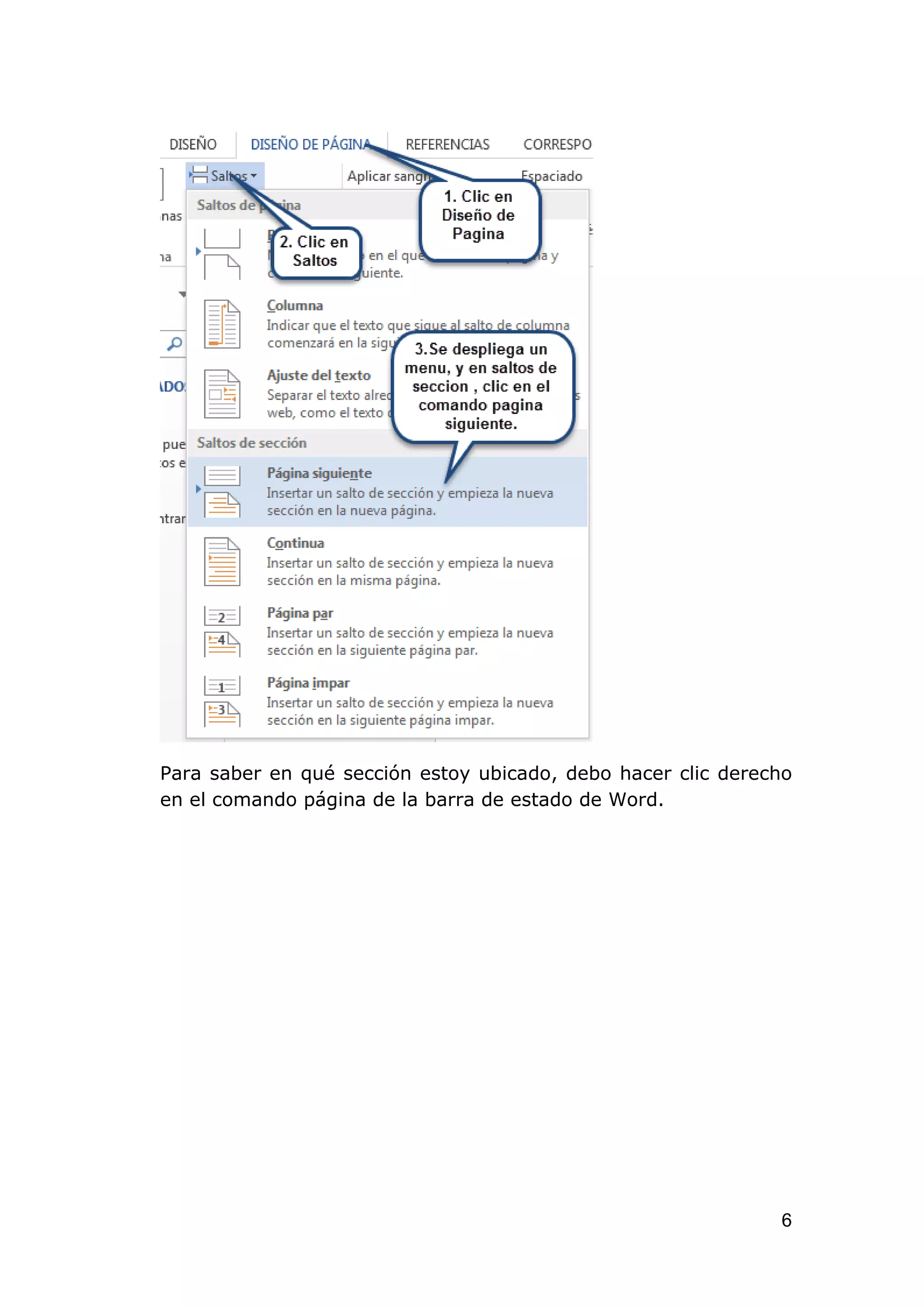 Manual para crear encabezados y pie de página diferentes2013 | PDF
