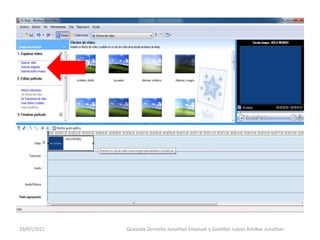 19/07/2011   Quezada Zermeño Jonathan Emanuel y Santillán Juárez Amilkar Jonathan
 