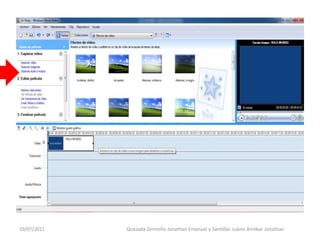 19/07/2011   Quezada Zermeño Jonathan Emanuel y Santillán Juárez Amilkar Jonathan
 
