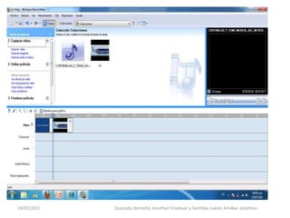 19/07/2011   Quezada Zermeño Jonathan Emanuel y Santillán Juárez Amilkar Jonathan
 