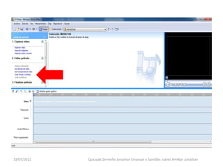 19/07/2011   Quezada Zermeño Jonathan Emanuel y Santillán Juárez Amilkar Jonathan
 