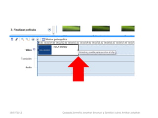 19/07/2011   Quezada Zermeño Jonathan Emanuel y Santillán Juárez Amilkar Jonathan
 