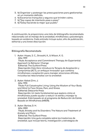 Manual Completo para el Manejo de la Ansiedad y Pánico (Guía Clínica) | PDF