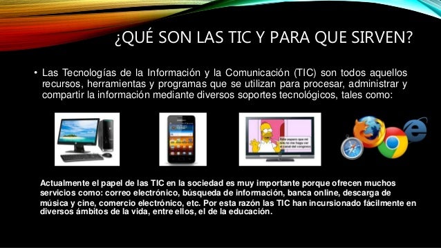 Manual para el uso de las tic