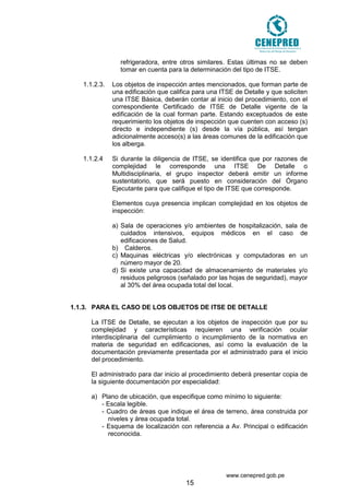 Manual para la ejecución de itse | PDF