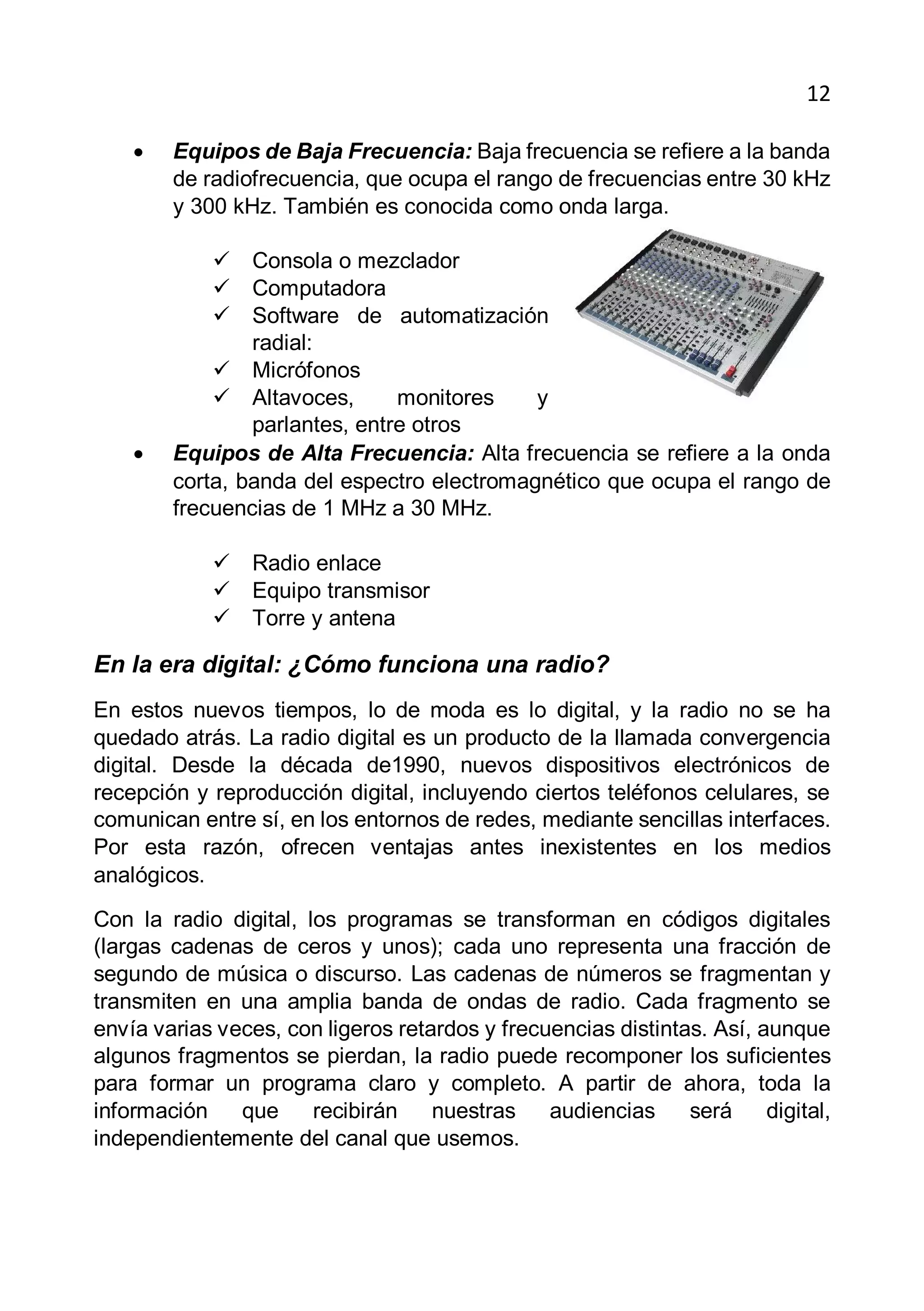 Manual para Operadores de Radio | PDF | Digital Audio | Computer ...