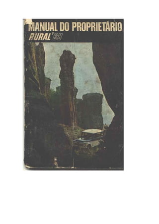 Manual parcial da Rural 1968