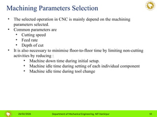 Comprehensive Guide to CNC Part Programming and Process Planning in ...