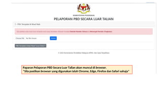 Manual penggunaan PBD Offline KPM ...... | PDF