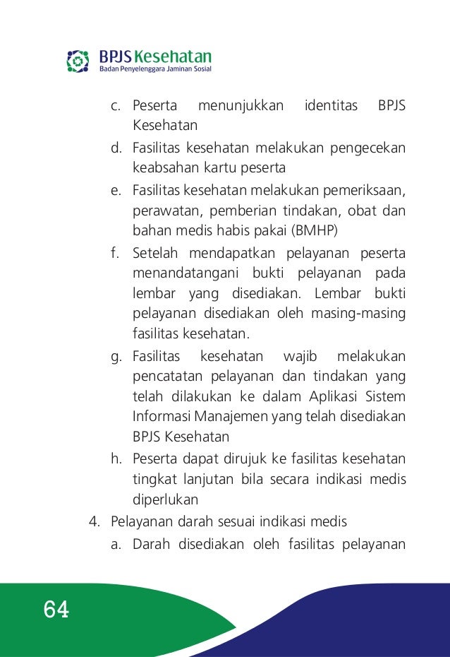 jalan obat surat Kesehatan Pelaksanaan Manual JKN BPJS