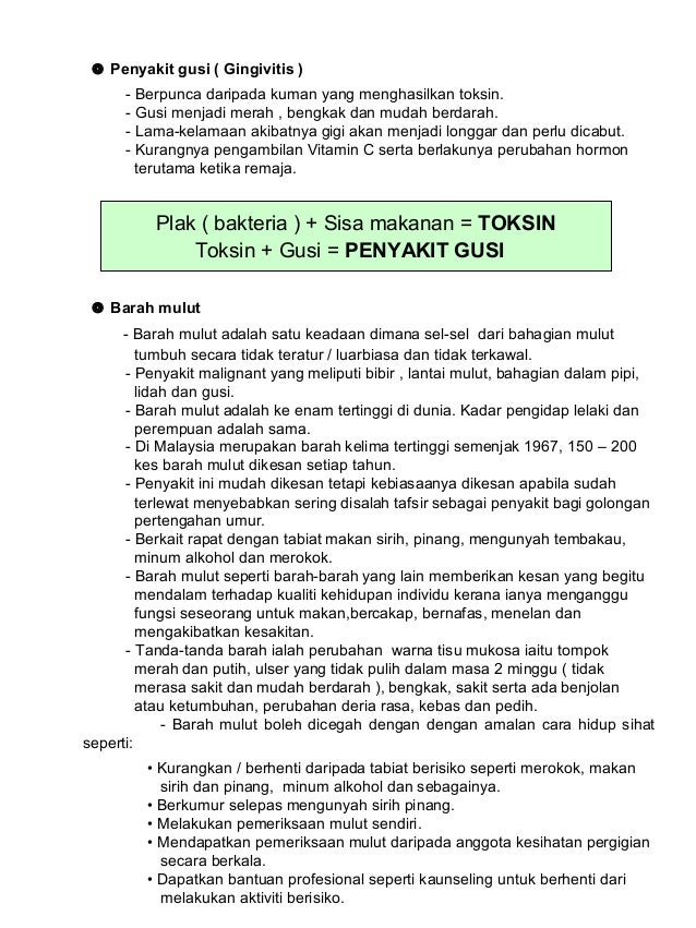 Manual Penjagaan Kesihatan & Perkembangan Remaja