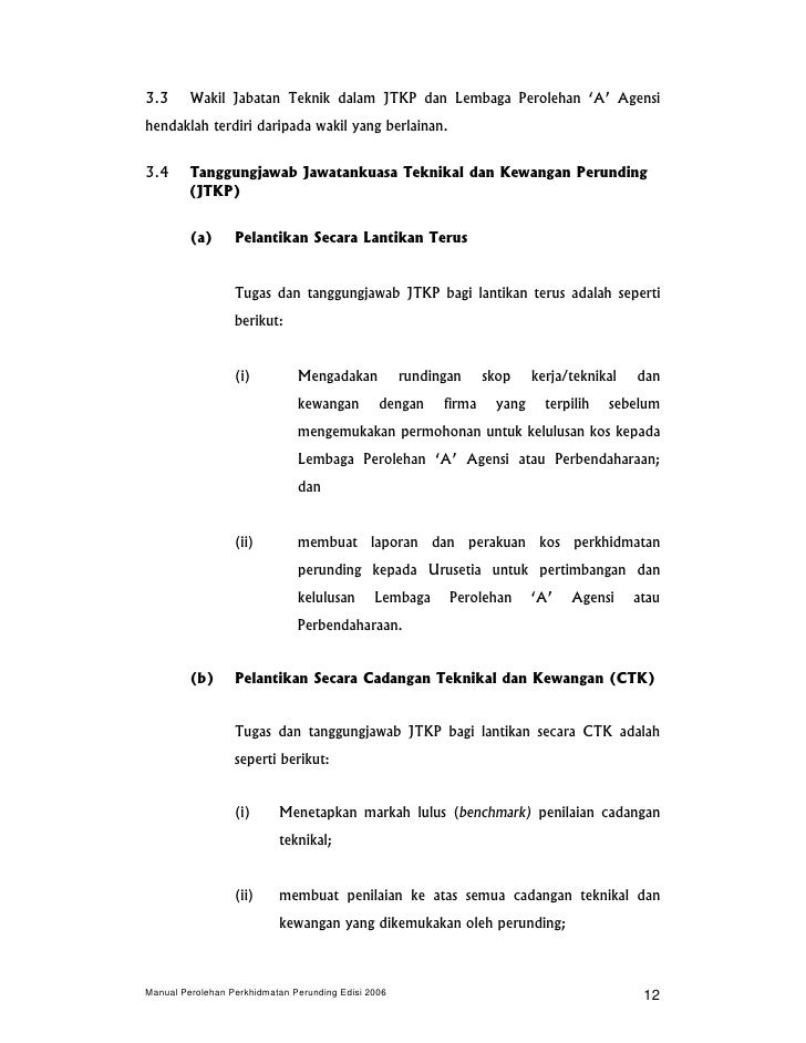 Manual Perolehan Perunding 2006