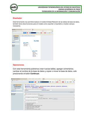 Manual php myadmin | PDF