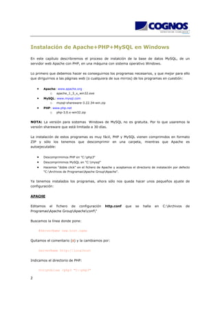 Manual php y_mysql | PDF