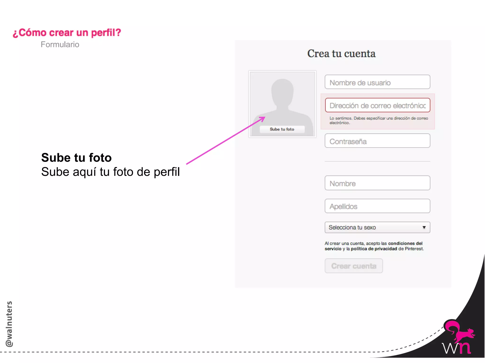 Formulario




Sube tu foto
Sube aquí tu foto de perfil




                              15	
  
 