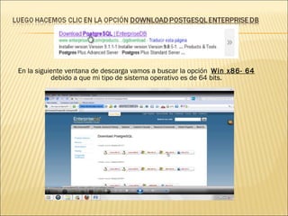En la siguiente ventana de descarga vamos a buscar la opción  Win x86- 64  debido a que mi tipo de sistema operativo es de 64 bits. 