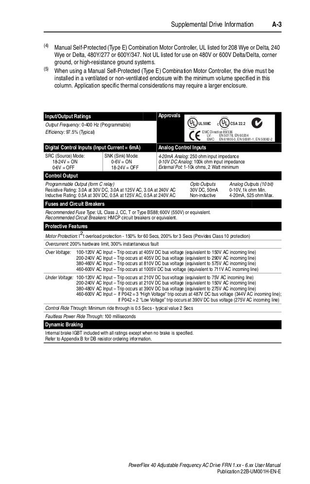 Manual power flex 40 en