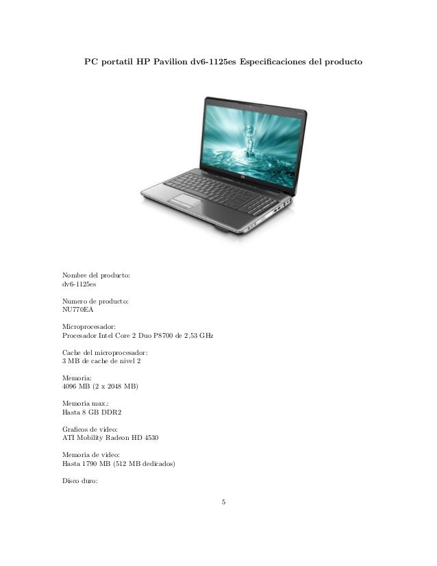 Grupo1 Practica1 Manual De Mantenimiento Laptop Hp Pavilion Dv6