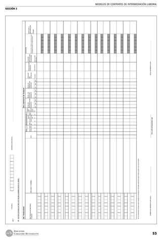 MODELOS DE CONTRATOs de intermediación laboral
SECCIÓN 3
53
EDICIONES
CABALLERO BUSTAMANTE
 