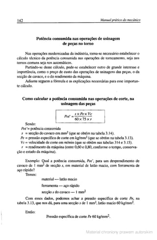 Manual pratico do mecanico