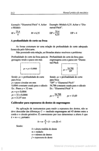 Manual pratico do mecanico