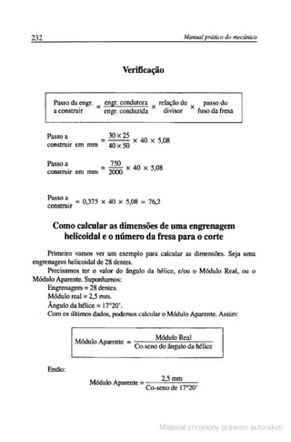 Manual pratico do mecanico