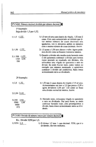 Manual pratico do mecanico