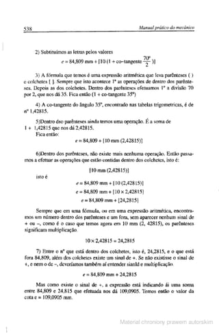 Manual pratico do mecanico