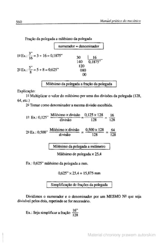 Manual pratico do mecanico