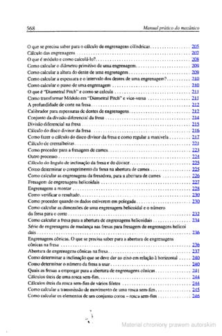 Manual pratico do mecanico