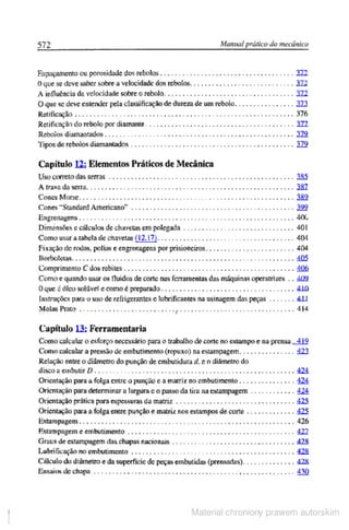 Manual pratico do mecanico