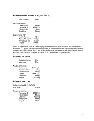 Manual procedimientos campylobacter | PDF