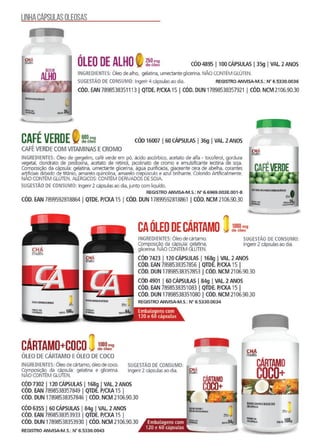 Manual produtos chámais 2017