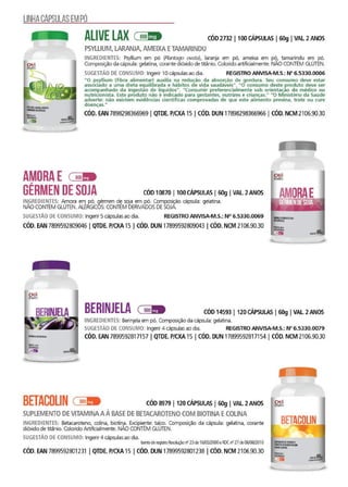 Manual produtos chámais 2017