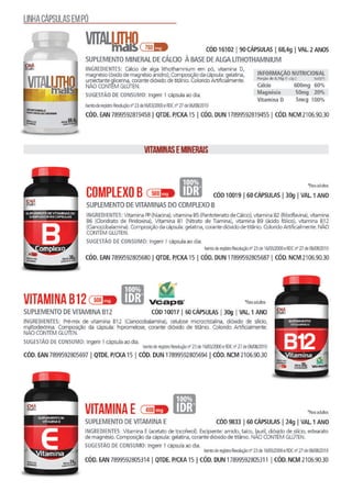 Manual produtos chámais 2017