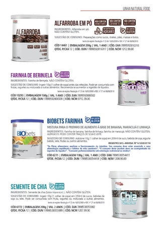 Manual produtos chámais 2017