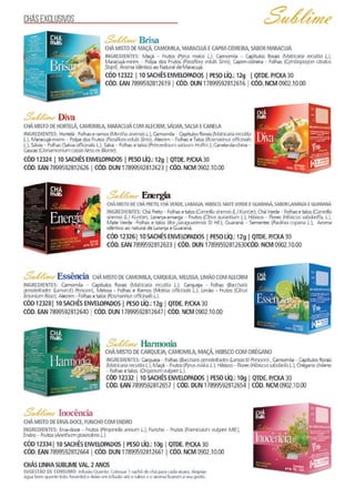 Manual produtos chámais 2017