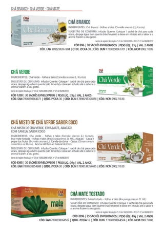 Manual produtos chámais 2017