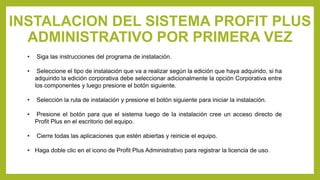 Manual profit plus fernando mogollon | PPTX