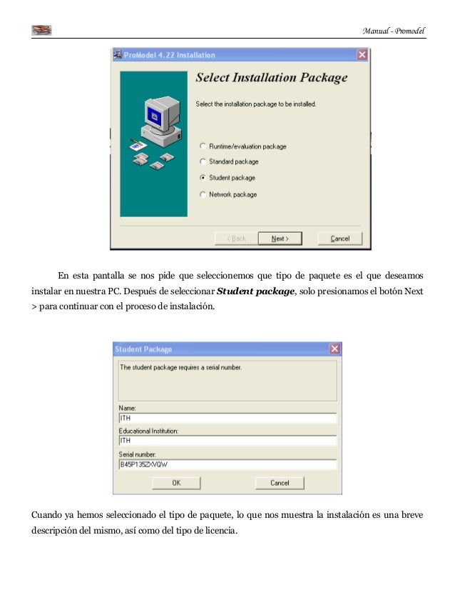 Promodel Student Version