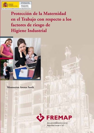 Protección de la Maternidad
en el Trabajo con respecto a los
factores de riesgo de
Higiene Industrial
Montserrat Arenas Sardá
 