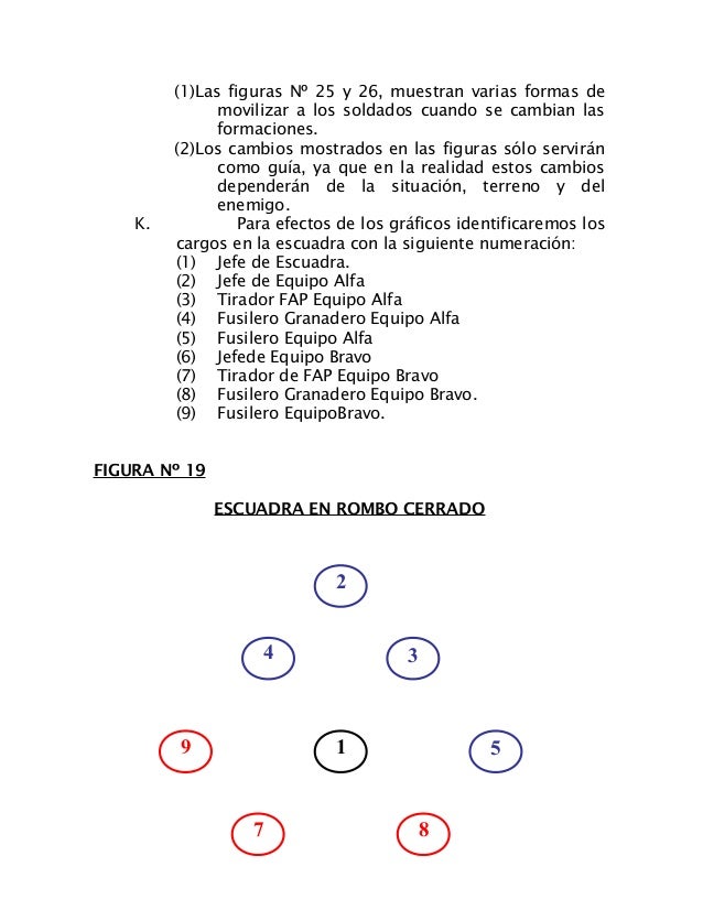 Manual provicional de tactica de escuadra
