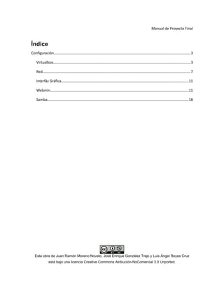 Manual proyecto final | PDF